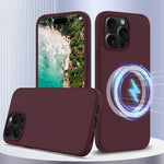 เคสโทรศัพท์ซิลิโคนกันกระแทก Magsafe สำหรับ iPhone 16 Pro Max, สำหรับ iPhone 16 Pro, สำหรับ iPhone 16 Plus, สำหรับ iPhone 16, สำหรับ iPhone 15 Pro Max