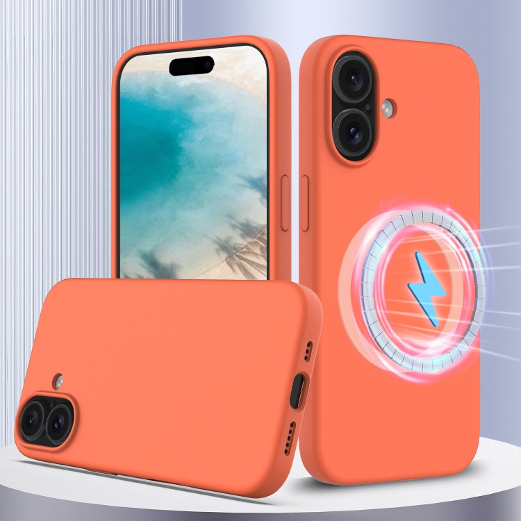 เคสโทรศัพท์ซิลิโคนกันกระแทก Magsafe สำหรับ iPhone 16 Pro Max, สำหรับ iPhone 16 Pro, สำหรับ iPhone 16 Plus, สำหรับ iPhone 16, สำหรับ iPhone 15 Pro Max