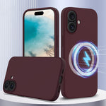 เคสโทรศัพท์ซิลิโคนกันกระแทก Magsafe สำหรับ iPhone 16 Pro Max, สำหรับ iPhone 16 Pro, สำหรับ iPhone 16 Plus, สำหรับ iPhone 16, สำหรับ iPhone 15 Pro Max