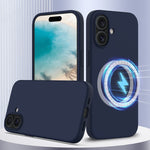 เคสโทรศัพท์ซิลิโคนกันกระแทก Magsafe สำหรับ iPhone 16 Pro Max, สำหรับ iPhone 16 Pro, สำหรับ iPhone 16 Plus, สำหรับ iPhone 16, สำหรับ iPhone 15 Pro Max