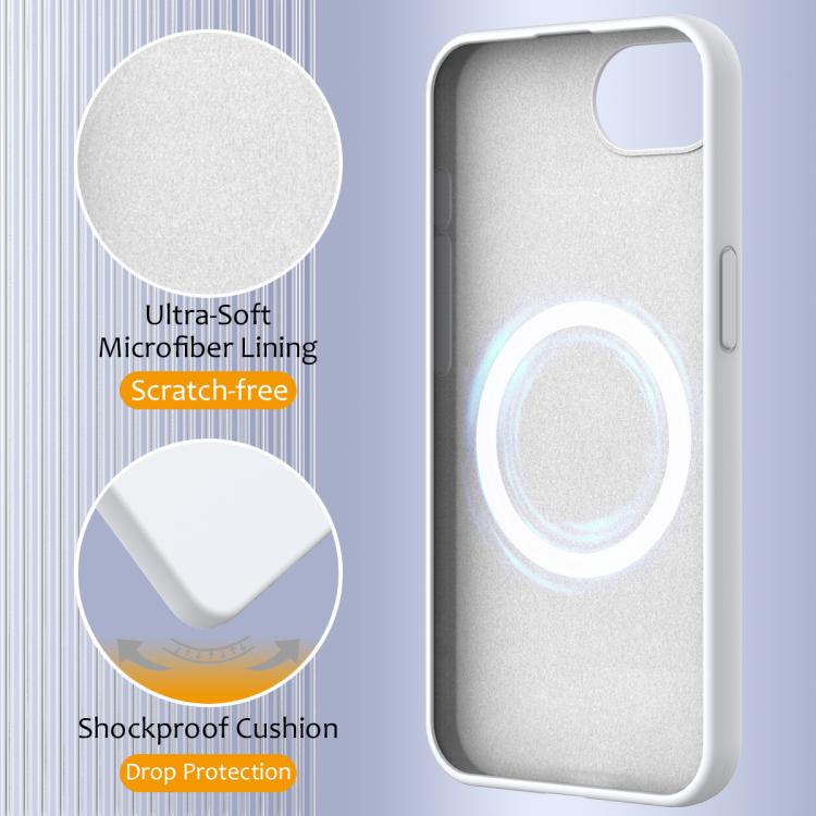 เคสโทรศัพท์ซิลิโคนกันกระแทกพร้อม Magsafe สำหรับ iPhone 17e / 16e, สำหรับ iPhone 17 Pro Max, สำหรับ iPhone 17 Pro, สำหรับ iPhone 17, สำหรับ iPhone Air