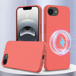 เคสโทรศัพท์ซิลิโคนกันกระแทกพร้อม Magsafe สำหรับ iPhone 17e / 16e, สำหรับ iPhone 17 Pro Max, สำหรับ iPhone 17 Pro, สำหรับ iPhone 17, สำหรับ iPhone Air