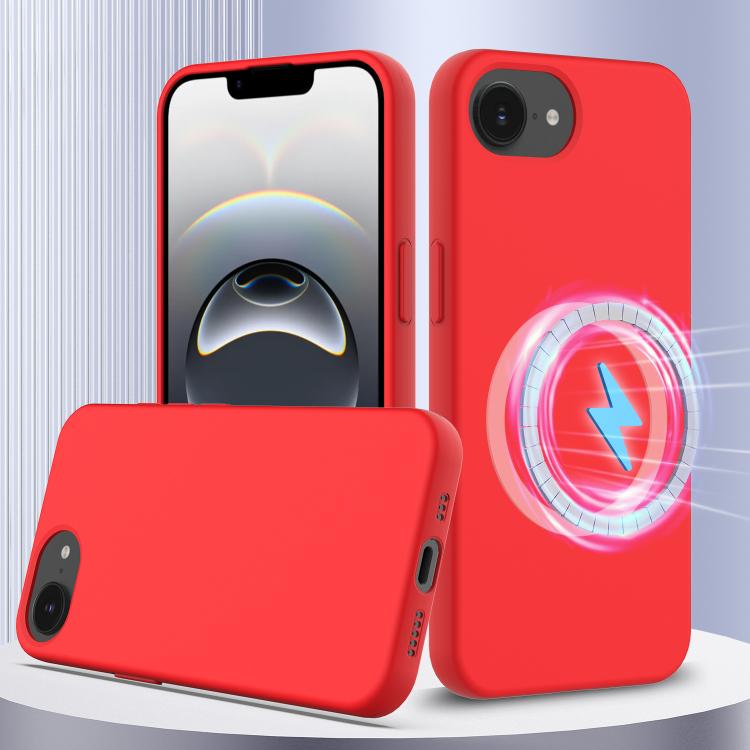 เคสโทรศัพท์ซิลิโคนกันกระแทกพร้อม Magsafe สำหรับ iPhone 17e / 16e, สำหรับ iPhone 17 Pro Max, สำหรับ iPhone 17 Pro, สำหรับ iPhone 17, สำหรับ iPhone Air