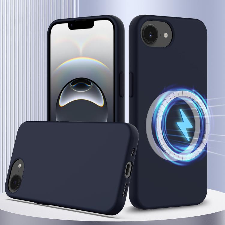 เคสโทรศัพท์ซิลิโคนกันกระแทกพร้อม Magsafe สำหรับ iPhone 17e / 16e, สำหรับ iPhone 17 Pro Max, สำหรับ iPhone 17 Pro, สำหรับ iPhone 17, สำหรับ iPhone Air