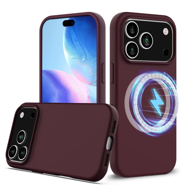 เคสโทรศัพท์ซิลิโคนกันกระแทกพร้อม Magsafe สำหรับ iPhone 17e / 16e, สำหรับ iPhone 17 Pro Max, สำหรับ iPhone 17 Pro, สำหรับ iPhone 17, สำหรับ iPhone Air