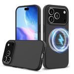 เคสโทรศัพท์ซิลิโคนกันกระแทกพร้อม Magsafe สำหรับ iPhone 17e / 16e, สำหรับ iPhone 17 Pro Max, สำหรับ iPhone 17 Pro, สำหรับ iPhone 17, สำหรับ iPhone Air