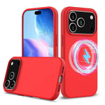 เคสโทรศัพท์ซิลิโคนกันกระแทกพร้อม Magsafe สำหรับ iPhone 17e / 16e, สำหรับ iPhone 17 Pro Max, สำหรับ iPhone 17 Pro, สำหรับ iPhone 17, สำหรับ iPhone Air