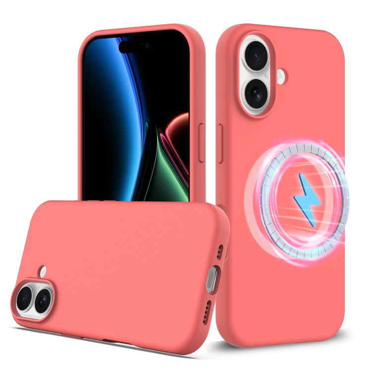 เคสโทรศัพท์ซิลิโคนกันกระแทกพร้อม Magsafe สำหรับ iPhone 17e / 16e, สำหรับ iPhone 17 Pro Max, สำหรับ iPhone 17 Pro, สำหรับ iPhone 17, สำหรับ iPhone Air