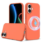 เคสโทรศัพท์ซิลิโคนกันกระแทกพร้อม Magsafe สำหรับ iPhone 17e / 16e, สำหรับ iPhone 17 Pro Max, สำหรับ iPhone 17 Pro, สำหรับ iPhone 17, สำหรับ iPhone Air