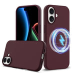 เคสโทรศัพท์ซิลิโคนกันกระแทกพร้อม Magsafe สำหรับ iPhone 17e / 16e, สำหรับ iPhone 17 Pro Max, สำหรับ iPhone 17 Pro, สำหรับ iPhone 17, สำหรับ iPhone Air