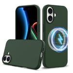 เคสโทรศัพท์ซิลิโคนกันกระแทกพร้อม Magsafe สำหรับ iPhone 17e / 16e, สำหรับ iPhone 17 Pro Max, สำหรับ iPhone 17 Pro, สำหรับ iPhone 17, สำหรับ iPhone Air