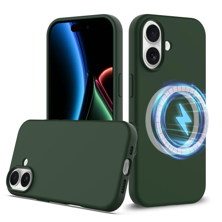 เคสโทรศัพท์ซิลิโคนกันกระแทกพร้อม Magsafe สำหรับ iPhone 17e / 16e, สำหรับ iPhone 17 Pro Max, สำหรับ iPhone 17 Pro, สำหรับ iPhone 17, สำหรับ iPhone Air