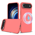 เคสโทรศัพท์ซิลิโคนกันกระแทกพร้อม Magsafe สำหรับ iPhone 17e / 16e, สำหรับ iPhone 17 Pro Max, สำหรับ iPhone 17 Pro, สำหรับ iPhone 17, สำหรับ iPhone Air
