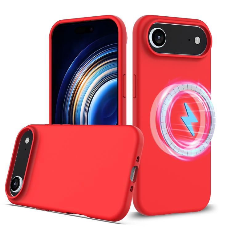 เคสโทรศัพท์ซิลิโคนกันกระแทกพร้อม Magsafe สำหรับ iPhone 17e / 16e, สำหรับ iPhone 17 Pro Max, สำหรับ iPhone 17 Pro, สำหรับ iPhone 17, สำหรับ iPhone Air
