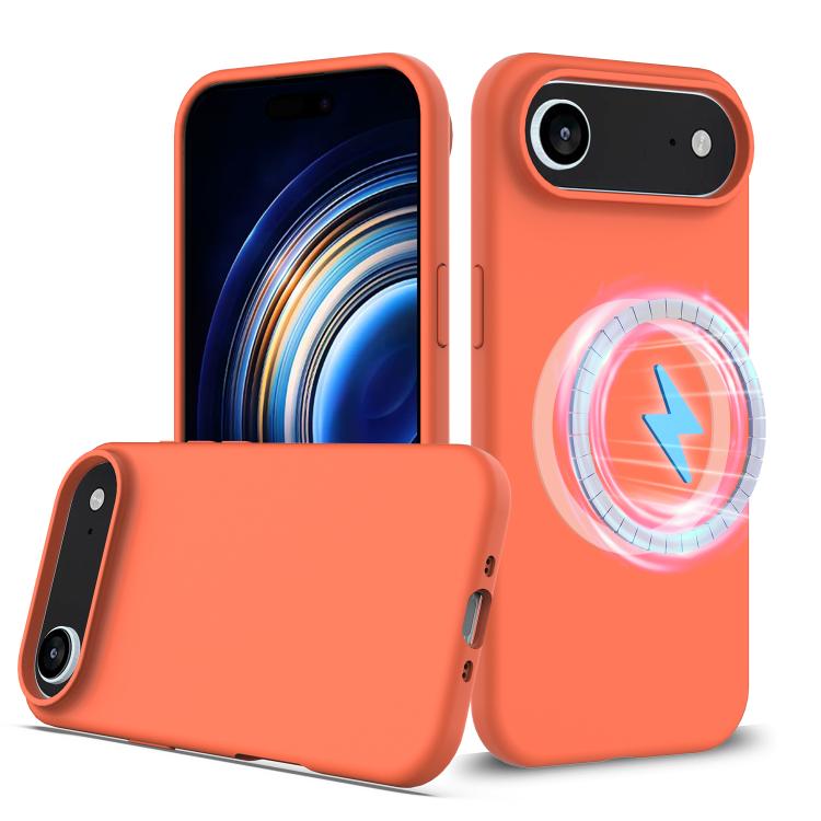 เคสโทรศัพท์ซิลิโคนกันกระแทกพร้อม Magsafe สำหรับ iPhone 17e / 16e, สำหรับ iPhone 17 Pro Max, สำหรับ iPhone 17 Pro, สำหรับ iPhone 17, สำหรับ iPhone Air
