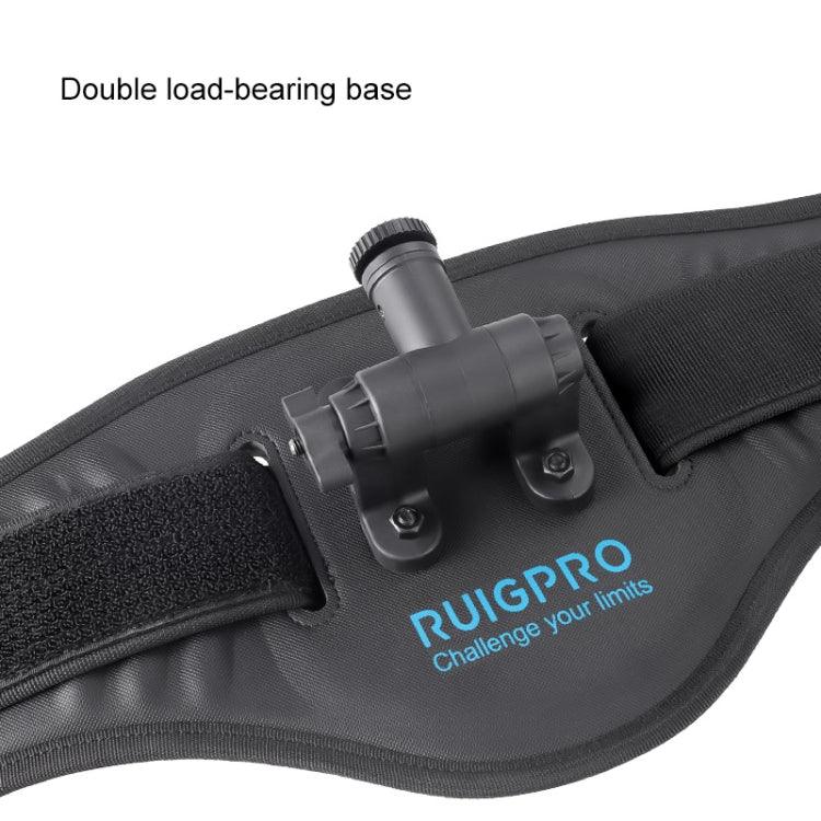 RUIGPRO Waist Belt Mount Strap, For Phone Gimbal Stabilizer, With Action Cameras Adapter, With Phone Clamp, With Phone Clamp & Selfie Stick, With Adapter & Selfie Stick