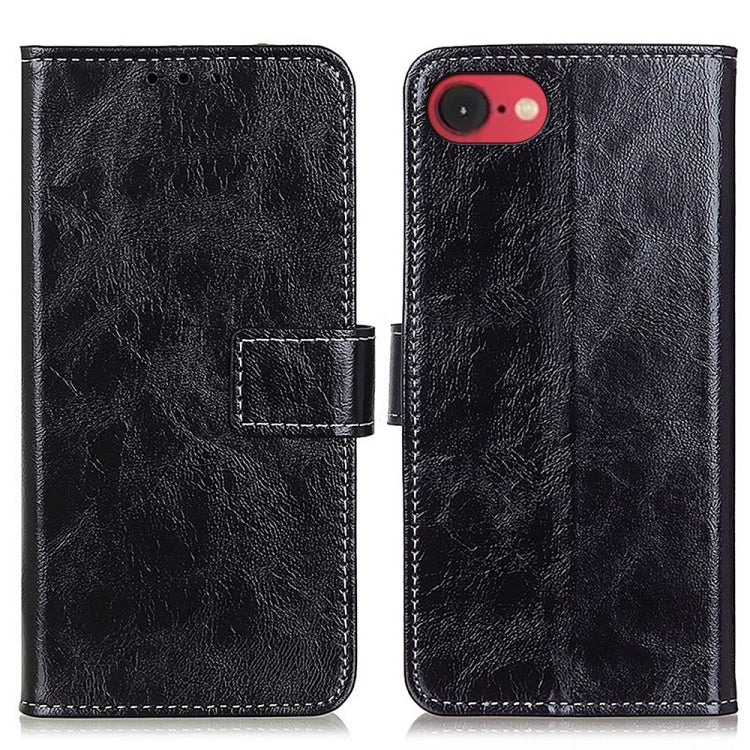 เคสโทรศัพท์หนังพับแนวนอนลายม้าบ้าแบบย้อนยุค สำหรับ iPhone 16e / 17e, สำหรับ iPhone 17 Pro Max, สำหรับ iPhone 17 Pro, สำหรับ iPhone 17, สำหรับ iPhone Air, สำหรับ iPhone 16 Pro Max, สำหรับ iPhone 16 Pro, สำหรับ iPhone 16 Plus, สำหรับ iPhone 16
