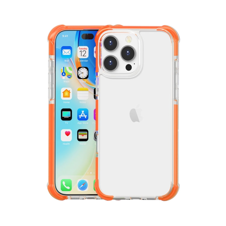 เคสโทรศัพท์ไฮบริดอะคริลิก TPU กันกระแทกสี่มุม สำหรับ iPhone 16 Pro Max, สำหรับ iPhone 16 Pro, สำหรับ iPhone 16 Plus, สำหรับ iPhone 16