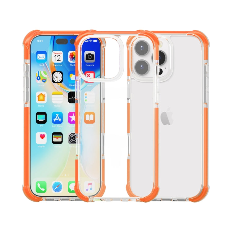 เคสโทรศัพท์ไฮบริดอะคริลิก TPU กันกระแทกสี่มุม สำหรับ iPhone 16 Pro Max, สำหรับ iPhone 16 Pro, สำหรับ iPhone 16 Plus, สำหรับ iPhone 16