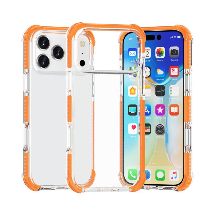 เคสโทรศัพท์ไฮบริดอะคริลิก TPU กันกระแทกสี่มุม สำหรับ iPhone 17 Pro Max, สำหรับ iPhone 17 Pro, สำหรับ iPhone 17, สำหรับ iPhone Air