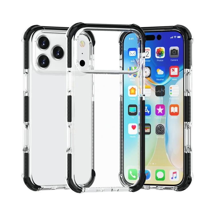 เคสโทรศัพท์ไฮบริดอะคริลิก TPU กันกระแทกสี่มุม สำหรับ iPhone 17 Pro Max, สำหรับ iPhone 17 Pro, สำหรับ iPhone 17, สำหรับ iPhone Air