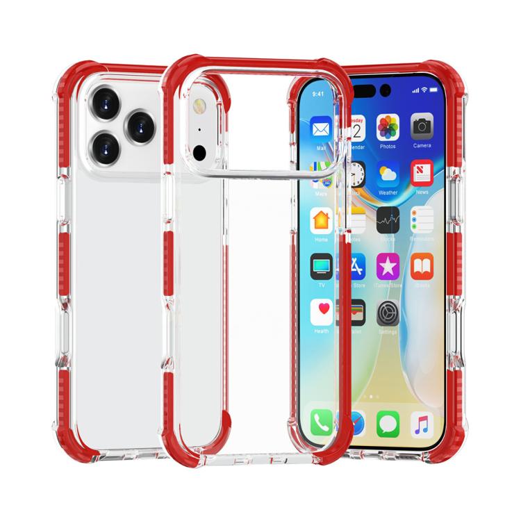 เคสโทรศัพท์ไฮบริดอะคริลิก TPU กันกระแทกสี่มุม สำหรับ iPhone 17 Pro Max, สำหรับ iPhone 17 Pro, สำหรับ iPhone 17, สำหรับ iPhone Air