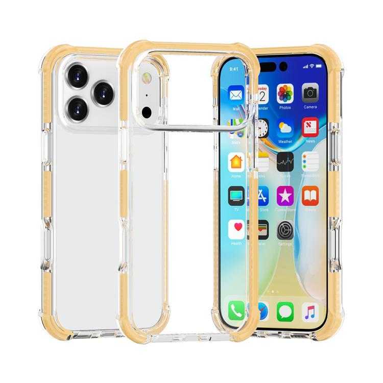 เคสโทรศัพท์ไฮบริดอะคริลิก TPU กันกระแทกสี่มุม สำหรับ iPhone 17 Pro Max, สำหรับ iPhone 17 Pro, สำหรับ iPhone 17, สำหรับ iPhone Air