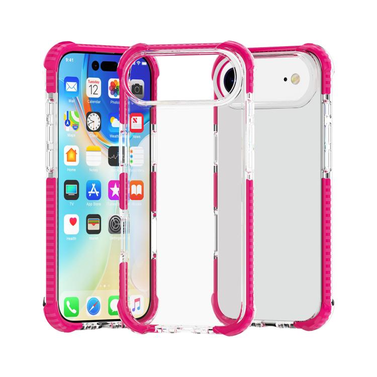 เคสโทรศัพท์ไฮบริดอะคริลิก TPU กันกระแทกสี่มุม สำหรับ iPhone 17 Pro Max, สำหรับ iPhone 17 Pro, สำหรับ iPhone 17, สำหรับ iPhone Air