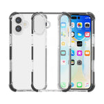 เคสโทรศัพท์ไฮบริดอะคริลิก TPU กันกระแทกสี่มุม สำหรับ iPhone 17 Pro Max, สำหรับ iPhone 17 Pro, สำหรับ iPhone 17, สำหรับ iPhone Air