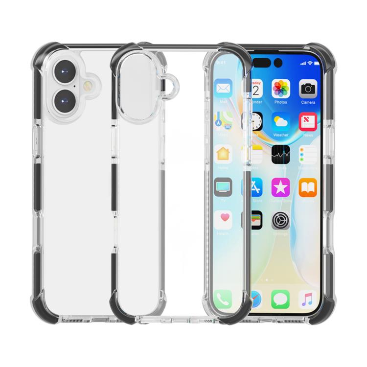 เคสโทรศัพท์ไฮบริดอะคริลิก TPU กันกระแทกสี่มุม สำหรับ iPhone 17 Pro Max, สำหรับ iPhone 17 Pro, สำหรับ iPhone 17, สำหรับ iPhone Air
