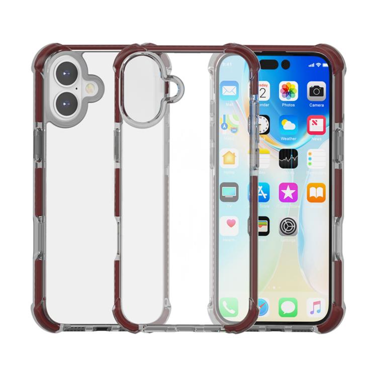 เคสโทรศัพท์ไฮบริดอะคริลิก TPU กันกระแทกสี่มุม สำหรับ iPhone 17 Pro Max, สำหรับ iPhone 17 Pro, สำหรับ iPhone 17, สำหรับ iPhone Air
