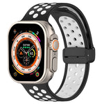 สายรัดนาฬิกาซิลิโคนแบบหัวเข็มขัดแม่เหล็ก สำหรับ Apple Watch Ultra ขนาด 49 มม. สำหรับ Apple Watch SE 2023 ขนาด 44 มม. สำหรับ Apple Watch SE 2023 ขนาด 40 มม.