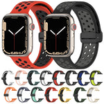 สายรัดนาฬิกาซิลิโคนหัวเข็มขัดแม่เหล็ก สำหรับ Apple Watch Series 9 ขนาด 45 มม. สำหรับ Apple Watch SE 2022 ขนาด 40 มม. สำหรับ Apple Watch Series 9 ขนาด 41 มม.
