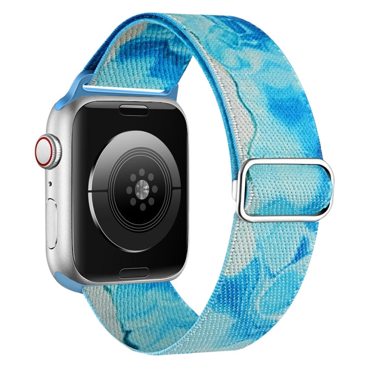 สายรัดนาฬิกาไนลอนลายวาดทดแทน สำหรับ Apple Watch 4 ขนาด 44 มม. สำหรับ Apple Watch 4 ขนาด 40 มม. สำหรับ Apple Watch 3 ขนาด 38 มม. สำหรับ Apple Watch 3 ขนาด 42 มม. สำหรับ Apple Watch 2 ขนาด 42 มม. สำหรับ Apple Watch 2 ขนาด 38 มม.