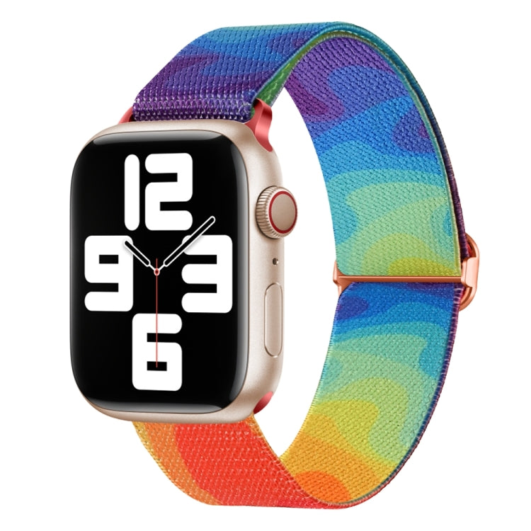 สายรัดนาฬิกาไนลอนลายวาดทดแทน สำหรับ Apple Watch 4 ขนาด 44 มม. สำหรับ Apple Watch 4 ขนาด 40 มม. สำหรับ Apple Watch 3 ขนาด 38 มม. สำหรับ Apple Watch 3 ขนาด 42 มม. สำหรับ Apple Watch 2 ขนาด 42 มม. สำหรับ Apple Watch 2 ขนาด 38 มม.