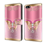 Crystal 3D Shockproof Protective Leather Phone Case, For iPhone 6 Plus / 7 Plus / 8 Plus, For iPhone 6 / 7