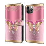 Crystal 3D Shockproof Protective Leather Phone Case, For iPhone 11 Pro, For iPhone X / XS