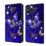 Crystal 3D Shockproof Protective Leather Phone Case, For iPhone 11 Pro Max, For iPhone 11
