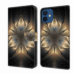 Crystal 3D Shockproof Protective Leather Phone Case, For iPhone 12 mini / 13 mini, For iPhone 12 / 12 Pro