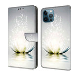 Crystal 3D Shockproof Protective Leather Phone Case, For iPhone 12 Pro Max / 13 Pro Max, For iPhone 13 Pro