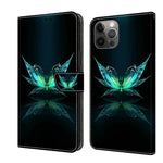 Crystal 3D Shockproof Protective Leather Phone Case, For iPhone 12 mini / 13 mini, For iPhone 12 / 12 Pro