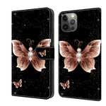 Crystal 3D Shockproof Protective Leather Phone Case, For iPhone 12 mini / 13 mini, For iPhone 12 / 12 Pro