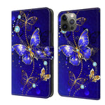 Crystal 3D Shockproof Protective Leather Phone Case, For iPhone 12 mini / 13 mini, For iPhone 12 / 12 Pro