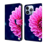 Crystal 3D Shockproof Protective Leather Phone Case, For iPhone 12 Pro Max / 13 Pro Max, For iPhone 13 Pro