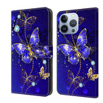 Crystal 3D Shockproof Protective Leather Phone Case, For iPhone 12 Pro Max / 13 Pro Max, For iPhone 13 Pro