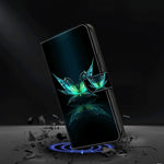Crystal 3D Shockproof Protective Leather Phone Case, For iPhone 14 Plus, For iPhone 15 Pro Max