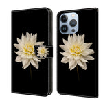 Crystal 3D Shockproof Protective Leather Phone Case, For iPhone 14 Plus, For iPhone 15 Pro Max