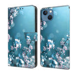 Crystal 3D Shockproof Protective Leather Phone Case, For iPhone 14 Pro Max, For iPhone 15