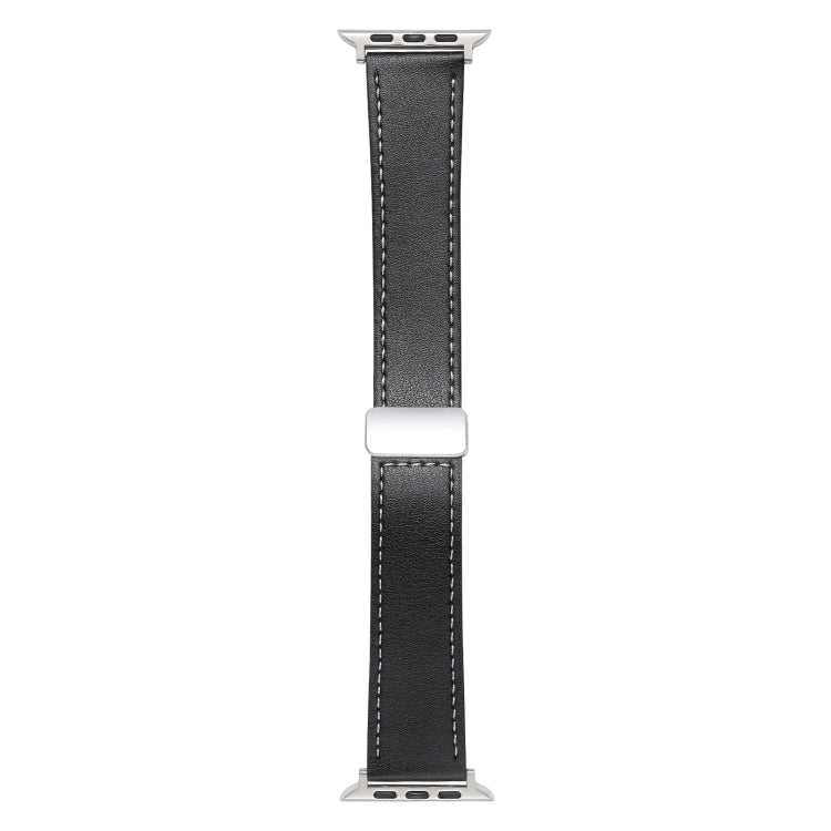 สายรัดนาฬิกาหนังสัมผัสนุ่มพร้อมตัวล็อกแม่เหล็ก สำหรับ Apple Watch ซีรีส์ 8 ขนาด 41 มม., SE ขนาด 40 มม., ซีรีส์ 8 ขนาด 45 มม., SE ขนาด 44 มม., ซีรีส์ 7 ขนาด 41 มม., ซีรีส์ 7 ขนาด 45 มม.