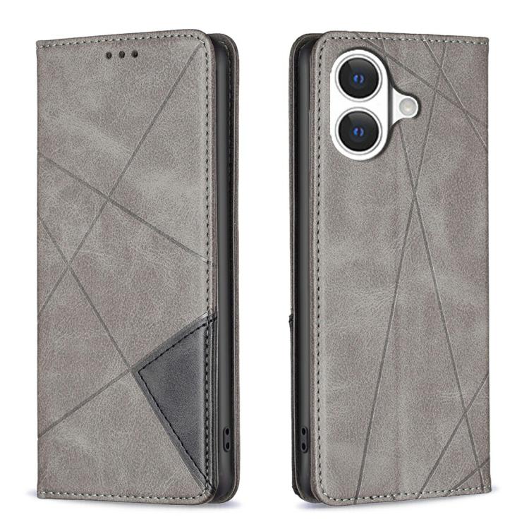 เคสโทรศัพท์หนังลายข้าวหลามตัดแม่เหล็ก สำหรับ iPhone 17 Pro Max, iPhone 17 Pro, iPhone 17, iPhone Air, iPhone 16 Pro Max, iPhone 16 Pro, iPhone 16 Plus, iPhone 16